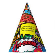 Bande dessinée Superhero fête d'anniversaire Perso