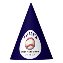 Baseball première année bas 1er anniversaire