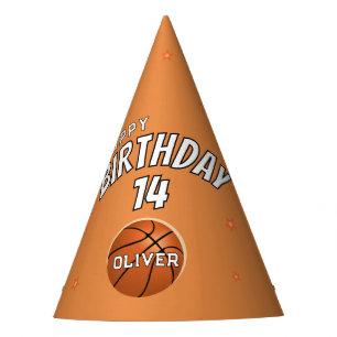 Chapeaux De Fêtes Basketball Ball Sports Joyeux anniversaire