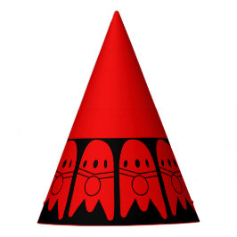 Chapeaux De Fêtes Bateau à fusée rouge et noire Anniversaire