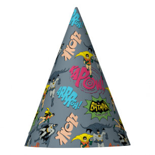 Chapeaux De Fêtes Batman Et Robin Motif Action