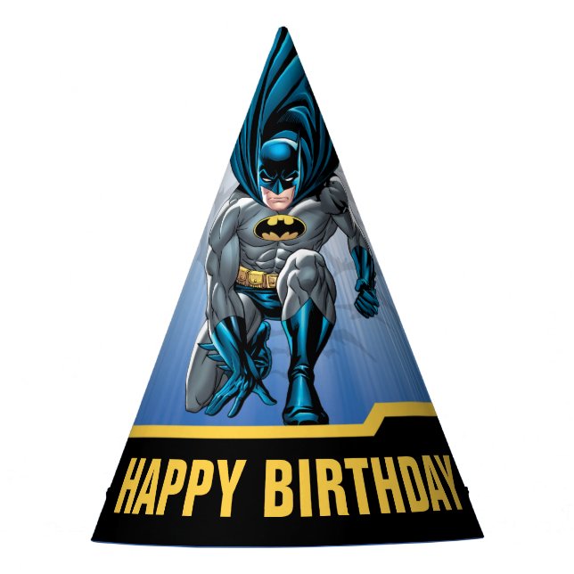Chapeaux De Fêtes Batman | Joyeux anniversaire (Devant)