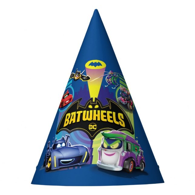 Chapeaux De Fêtes Batwheel™ Vs Légion de Zoom (Devant)