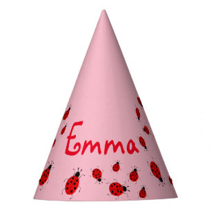 Chapeaux De Fêtes Bébé et enfants, adorables coccinelles, personna