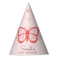 Bébé Fille rose Papillon Bébé Douche cadeau