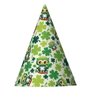 Chapeaux De Fêtes Bébé Hibou Mignon St Patrick Dessin Animé