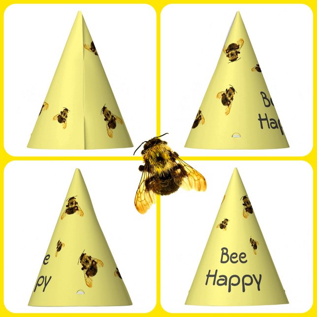 Chapeaux De Fêtes Bee Joyeux Anniversaire Bumblebee (Créateur téléchargé)
