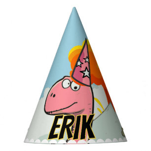 Chapeaux De Fêtes Belle Caricature Dinosaur Anniversaire