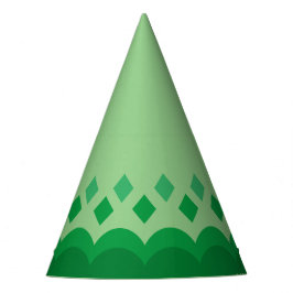Chapeaux De Fêtes Belle Motif verte fête d'anniversaire Casquette