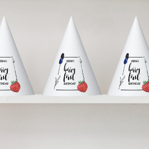 Chapeaux De Fêtes Berry First   1er anniversaire   Mixte Berry Party