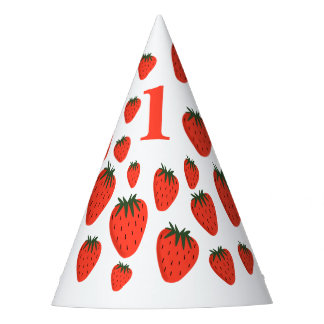 Chapeaux De Fêtes Berry First Strawberry