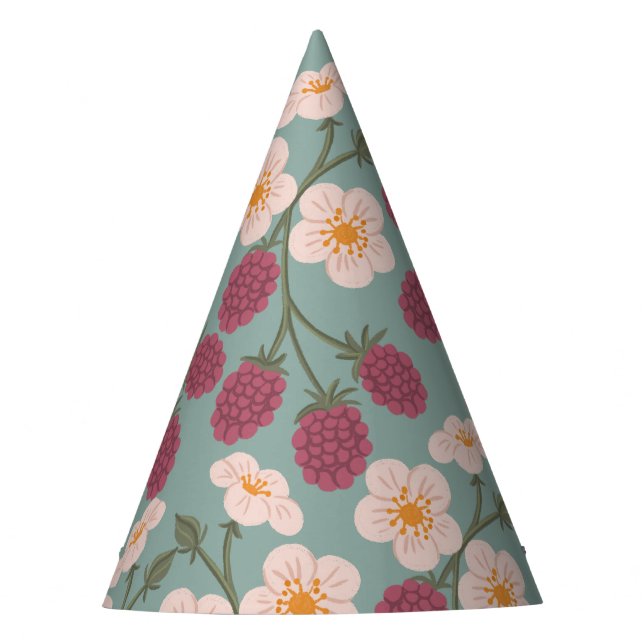 Chapeaux De Fêtes Berry First Strawberry Bouquet Anniversaire (Devant)