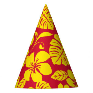CHAPEAUX DE FÊTES BIKINI ROSE (ROUGE/OR)
