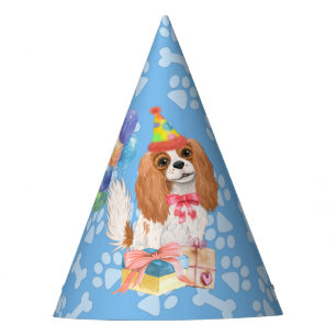 Chapeaux De Fêtes Blenheim Cavalier King Charles Spaniel Anniversair