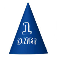 bleu moderne numéro personnalisé âge anniversaire