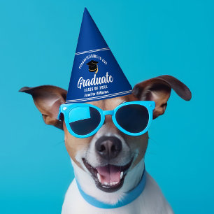 Chapeaux De Fêtes Blue Graduate Custom 2025 Graduation Party