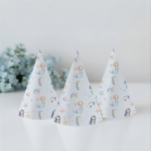 Blue Under the Sea Mermaid Birthday