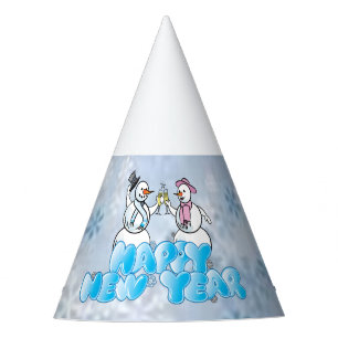 Chapeaux De Fêtes Bonhomme de neige Nouvel An
