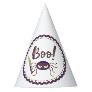 Chapeaux De Fêtes Boo drôle Halloween personnage d'araignée main