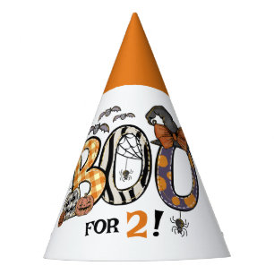 Chapeaux De Fêtes Boo Halloween 2e anniversaire