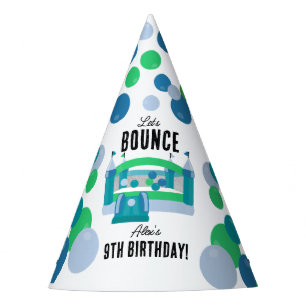 Chapeaux De Fêtes Bounce House Jumping Castle Boys fête d'anniversai