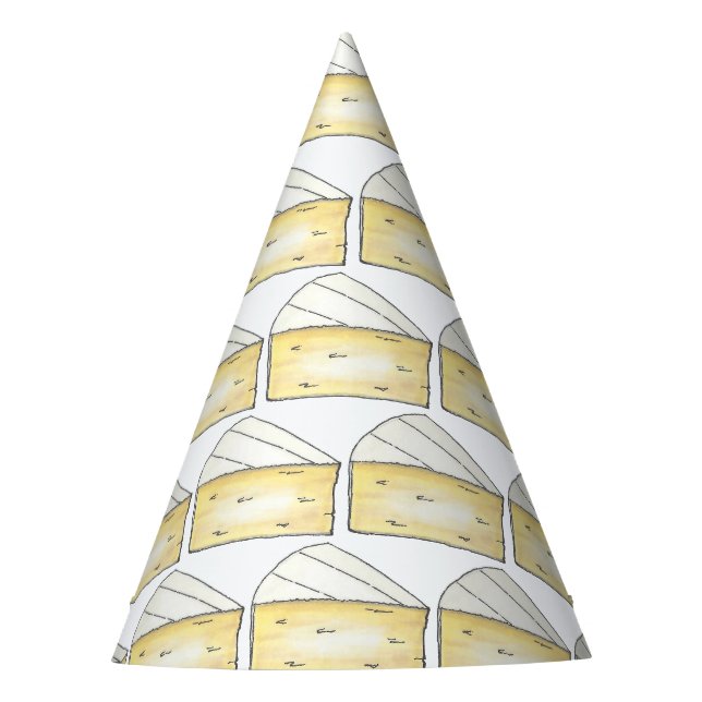 Chapeaux De Fêtes Brie French Cheese Tasting Wedge Cocktail Party (Devant)