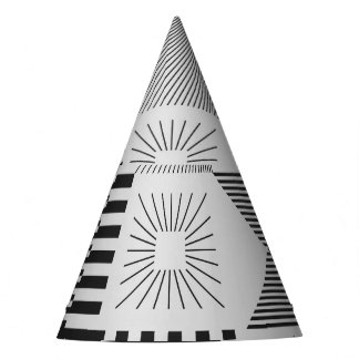 Chapeaux De Fêtes Brutalisme Art : Motifs géométriques Vintages