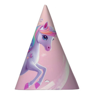 Chapeaux De Fêtes Bulle Unicorne