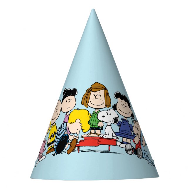 Chapeaux De Fêtes cacahuètes | Charlie Brown et Gang (Devant)