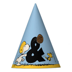 Chapeaux De Fêtes cacahuètes Football Snoopy & Woodstock