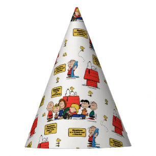 Chapeaux De Fêtes cacahuètes Le bonheur, c'est...