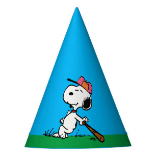 Chapeaux De Fêtes cacahuètes Snoopy at Bat