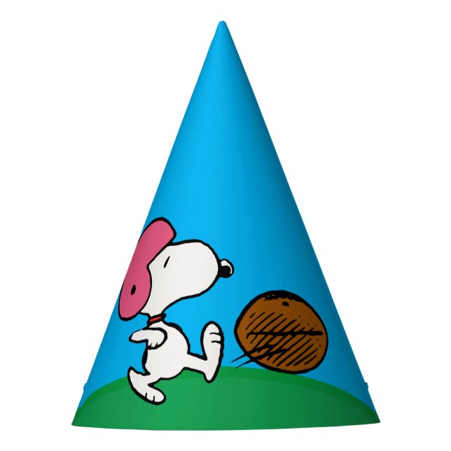 Chapeaux De Fêtes cacahuètes | Snoopy Football Kicker (Devant)
