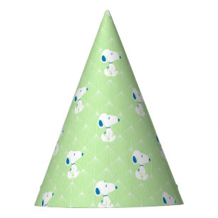 Chapeaux De Fêtes cacahuètes Snoopy Green Deco Dreams Motif