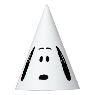Chapeaux De Fêtes cacahuètes Visage Snoopy