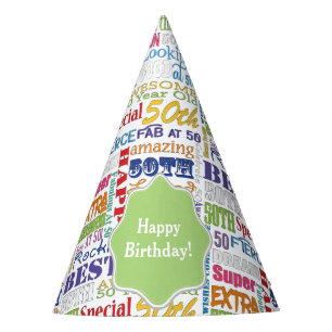 Chapeaux De Fêtes Cadeaux Uniques Et Spéciaux 50e Anniversaire