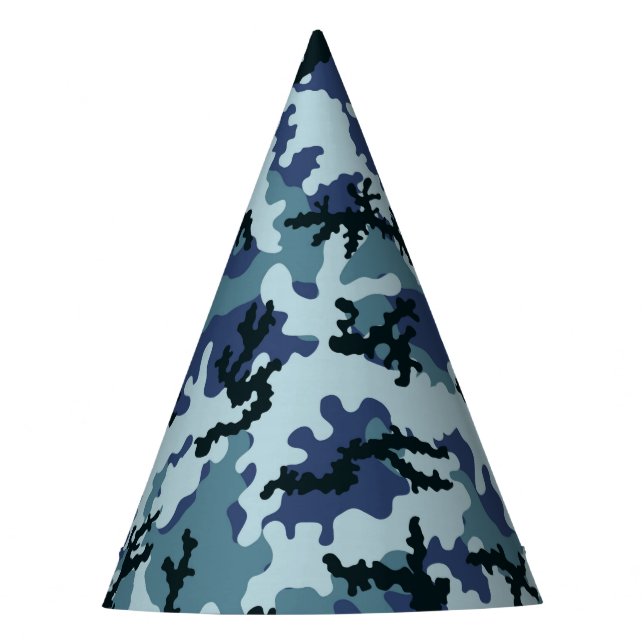 Chapeaux De Fêtes Camouflage de la marine (Devant)
