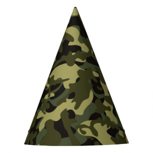 Chapeaux De Fêtes Camouflage Euro Spring