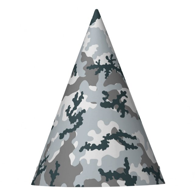 Chapeaux De Fêtes Camouflage urbain (Devant)