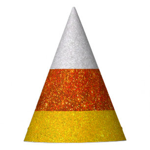 Chapeaux De Fêtes Candy Corn Pailletés Halloween