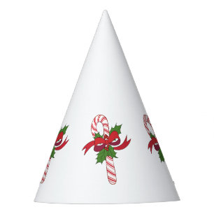 Chapeaux De Fêtes Canne de Noël en bonbon