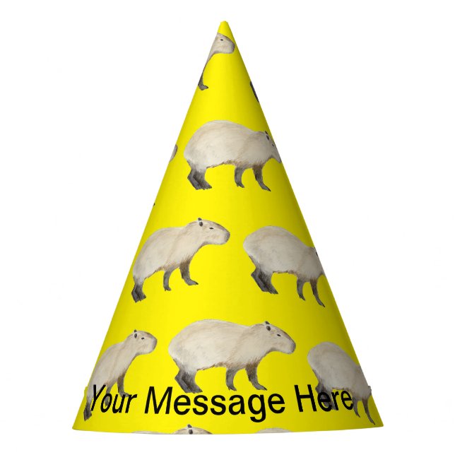 Chapeaux De Fêtes Capybara (Devant)