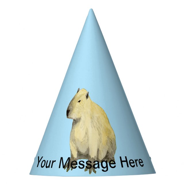 Chapeaux De Fêtes Capybara (Devant)