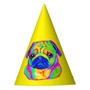 Chapeaux De Fêtes Carlin dans l'anniversaire de couleurs