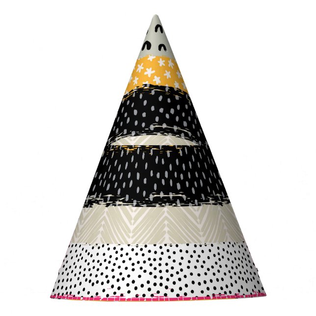 Chapeaux De Fêtes Carrelage en Patchwork : Conception Versatile Sans (Devant)