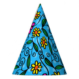 Chapeaux De Fêtes Casquette Abstrait Floral Party