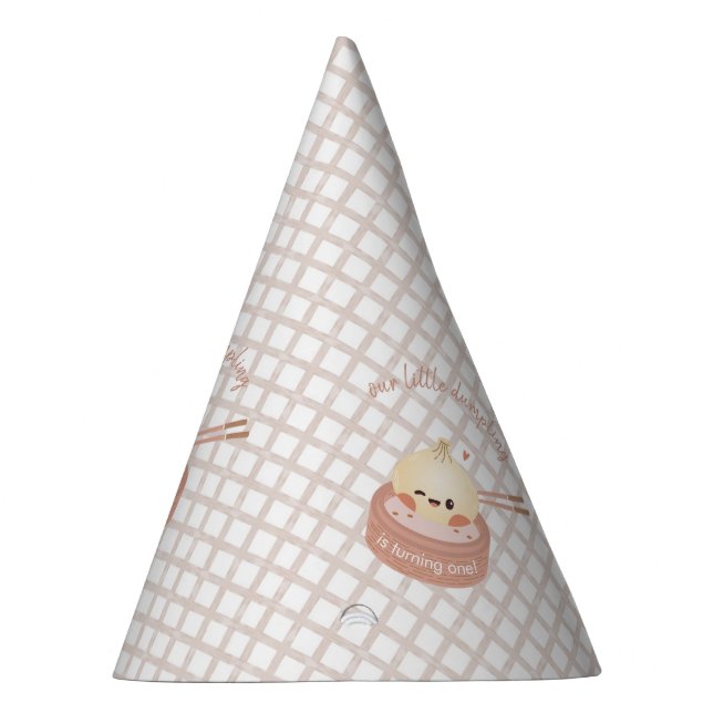 Chapeaux De Fêtes Casquette d'anniversaire de dumping, Dim Sum Anniv (Droite)