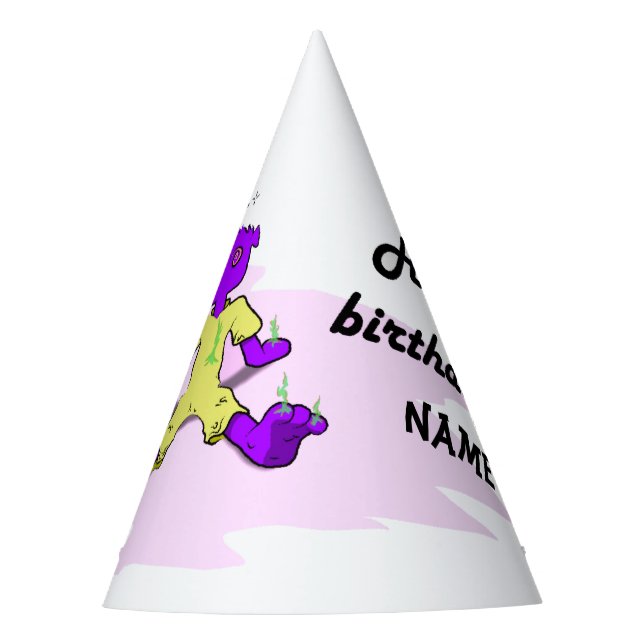 Chapeaux De Fêtes Casquette d'anniversaire monstre (Devant)