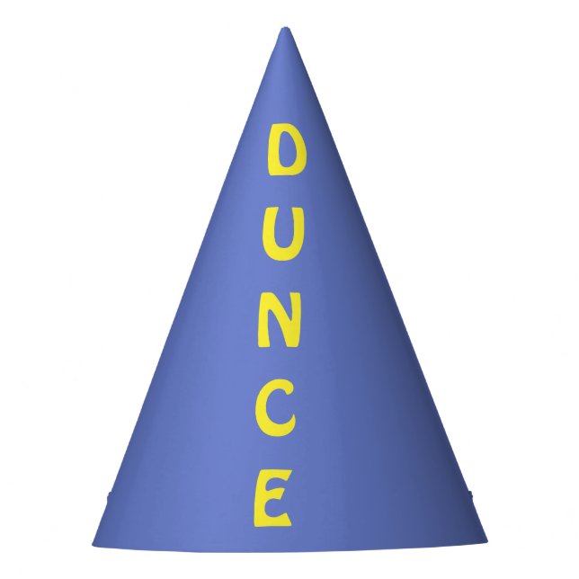 Chapeaux De Fêtes casquette de bureau de Dunce humour Parti Casquett (Devant)