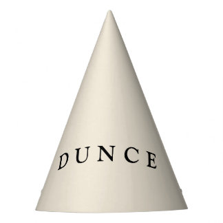 Chapeaux De Fêtes Casquette de cancre